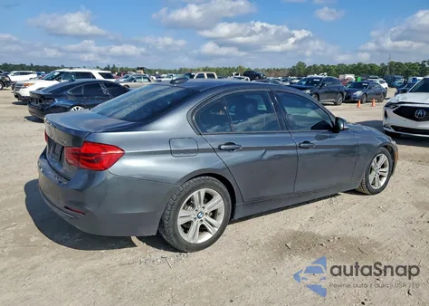 2016 BMW 328 I Sulev из США, поврежденный, VIN WBA8E9G51GNU29720